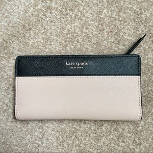 Kate Spade Colorblock Slim Wallet